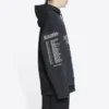 Sudadera con capucha al revés Speed Hunters, oversize «Black Faded» 698156TMVD11000