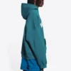 Sudadera con capucha Balenciaga de corte ancho «Indigo» 674986TLVJ24480