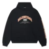Sudadera con capucha Balenciaga de corte ancho «Negro» 674986TLVJ21074