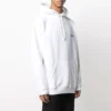 Sudadera con capucha Balenciaga para hombre, estilo casual, 100 % algodón, color blanco 570811TJV859040
