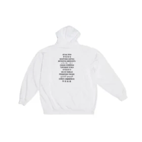 Sudadera con capucha Balenciaga x FORTNITE, corte mediano, «Blanco» 600583TLVO49040 Sudadera con capucha Balenciaga x FORTNITE, corte mediano, «Blanco» 600583TLVO49040