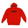 Sudadera con capucha Balenciaga x FORTNITE, corte mediano «Red» 600583TLVO46506