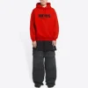Sudadera con capucha Balenciaga x FORTNITE, corte mediano «Red» 600583TLVO46506