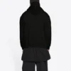 Sudadera con capucha Balenciaga x Marvel Hulk, corte mediano «Negro» 600583TLV581000