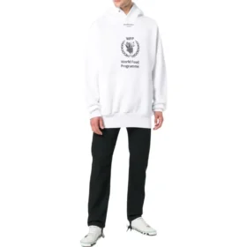 Sudadera con capucha Balenciaga x Programa Mundial de Alimentos «Blanco Negro» 541870TCV343307 Sudadera con capucha Balenciaga x Programa Mundial de Alimentos «Blanco Negro» 541870TCV343307