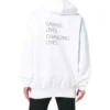 Sudadera con capucha Balenciaga x Programa Mundial de Alimentos «Blanco Negro» 541870TCV343307