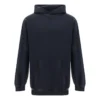 Sudadera con capucha BB de corte mediano «Negro lavado» 570811TMVG68190