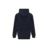 Sudadera con capucha BB de corte mediano «Negro lavado» 570811TMVG68190