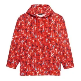 Sudadera con capucha BB de tejido entrelazado «Red» 594576THV676400