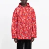 Sudadera con capucha BB de tejido entrelazado «Red» 594576THV676400