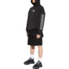 Sudadera con capucha BB Icon, corte mediano, «Negro Blanco» 570811TMVG69034