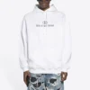 Sudadera con capucha BB Pixel de corte mediano «Blanco» 578135TKVI89040