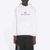 Sudadera con capucha BB Pixel de corte mediano «Blanco» 600583TKVI89040