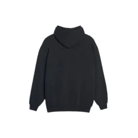 Sudadera con capucha bordada, negra 570798TEV501000