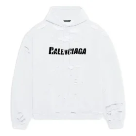 Sudadera con capucha Caps Destroyed «Blanca» 659403TKVB69040