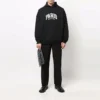 Sudadera con capucha Cities Paris de corte ancho «Negro Blanco» 674986TLVL81070