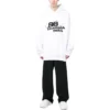 Sudadera con capucha con BB Icon dibujado a mano, corte grande «Blanco» 620973TNVQ19040