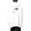Sudadera con capucha con BB Icon dibujado a mano, corte grande «Blanco» 620973TNVQ19040