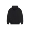 Sudadera con capucha, cordón y mangas largas de felpa Bb Pixel, color negro 578135TKVI81070