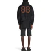 Sudadera con capucha Crypto, corte mediano «Negro descolorido» 742603TOVN71055