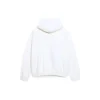 Sudadera con capucha de algodón Balenciaga x THE SIMPSONS, corte ancho «Blanco» 675003TLVG89016