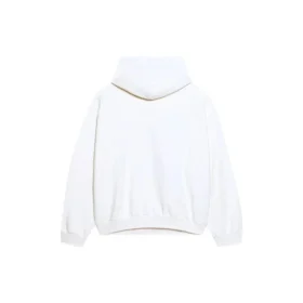 Sudadera con capucha de algodón Balenciaga x THE SIMPSONS, corte ancho «Blanco» 675003TLVG89016