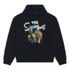 Sudadera con capucha de algodón Balenciaga x THE SIMPSONS, corte ancho «Negro» 675003TLVG81000