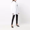 Sudadera con capucha de algodón Barcode «Blanco» 651799TKVE69040