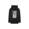 Sudadera con capucha de algodón Barcode «Negro» 651799TKVE61070