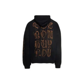 Sudadera con capucha de algodón Heavy Metal «Negro lavado» 739024-TOVD8-1055