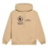 Sudadera con capucha de corte mediano Balenciaga x Programa Mundial de Alimentos «Beige» 600583TJVK49605