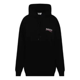 Sudadera con capucha de corte mediano «Black» para Political Campaign 578135TKVI91070