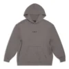 Sudadera con capucha de corte mediano «Gris» 600583TNVH11227