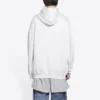 Sudadera con capucha de corte mediano y estampado de logotipo de copyright «White» 578135TIV559152