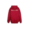 Sudadera con capucha de corte mediano y logotipo de la colección SS21 «Roja» 578135TIV846295