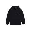 Sudadera con capucha de felpa, color negro 641529TJVE51000
