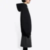 Sudadera con capucha de felpa, color negro 641529TJVE51000