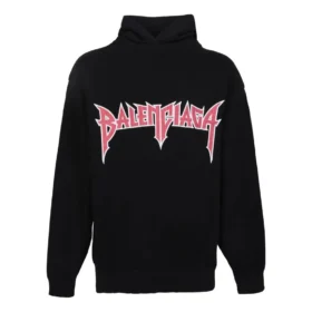 Sudadera con capucha de Metallica, corte mediano «Negro Naranja» 743802T32698035