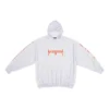 Sudadera con capucha de Metallica, corte oversize, «Dirty White Orange» 697879TMV890901