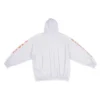 Sudadera con capucha de Metallica, corte oversize, «Dirty White Orange» 697879TMV890901
