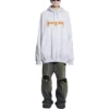 Sudadera con capucha de Metallica, corte oversize, «Dirty White Orange» 697879TMV890901