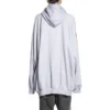 Sudadera con capucha de Metallica, corte oversize, «Dirty White Orange» 697879TMV890901