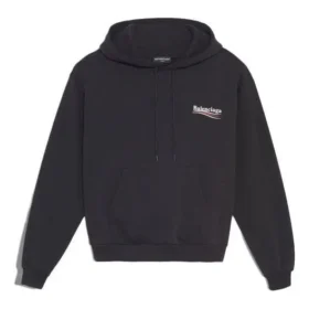Sudadera con capucha de Political Campaign, color negro, 570792TBV141000