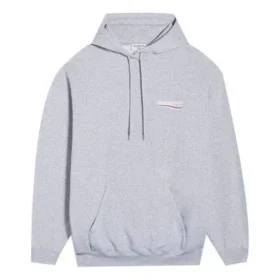 Sudadera con capucha de Political Campaign, corte mediano «Gris» 600583TKVI91379