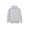 Sudadera con capucha de Political Campaign, corte mediano «Gris» 600583TKVI91379