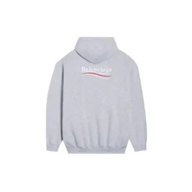 Sudadera con capucha de Political Campaign, corte mediano «Gris» 600583TKVI91379