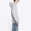 Sudadera con capucha de Political Campaign, corte mediano «Gris» 600583TKVI91379