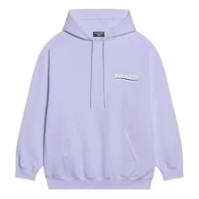 Sudadera con capucha de Political Campaign, corte mediano, «Purple» 600583TKVI93072