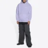 Sudadera con capucha de Political Campaign, corte mediano, «Purple» 600583TKVI93072