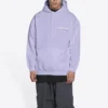 Sudadera con capucha de Political Campaign, corte mediano, «Purple» 600583TKVI93072